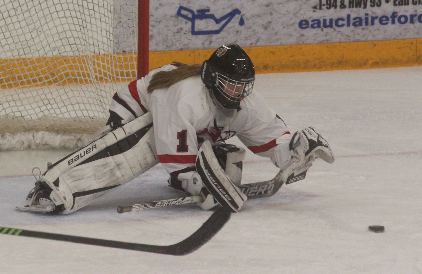 Chi-Hi/Menomonie girls hockey vs Appleton United at Eau Claire 12-28-17